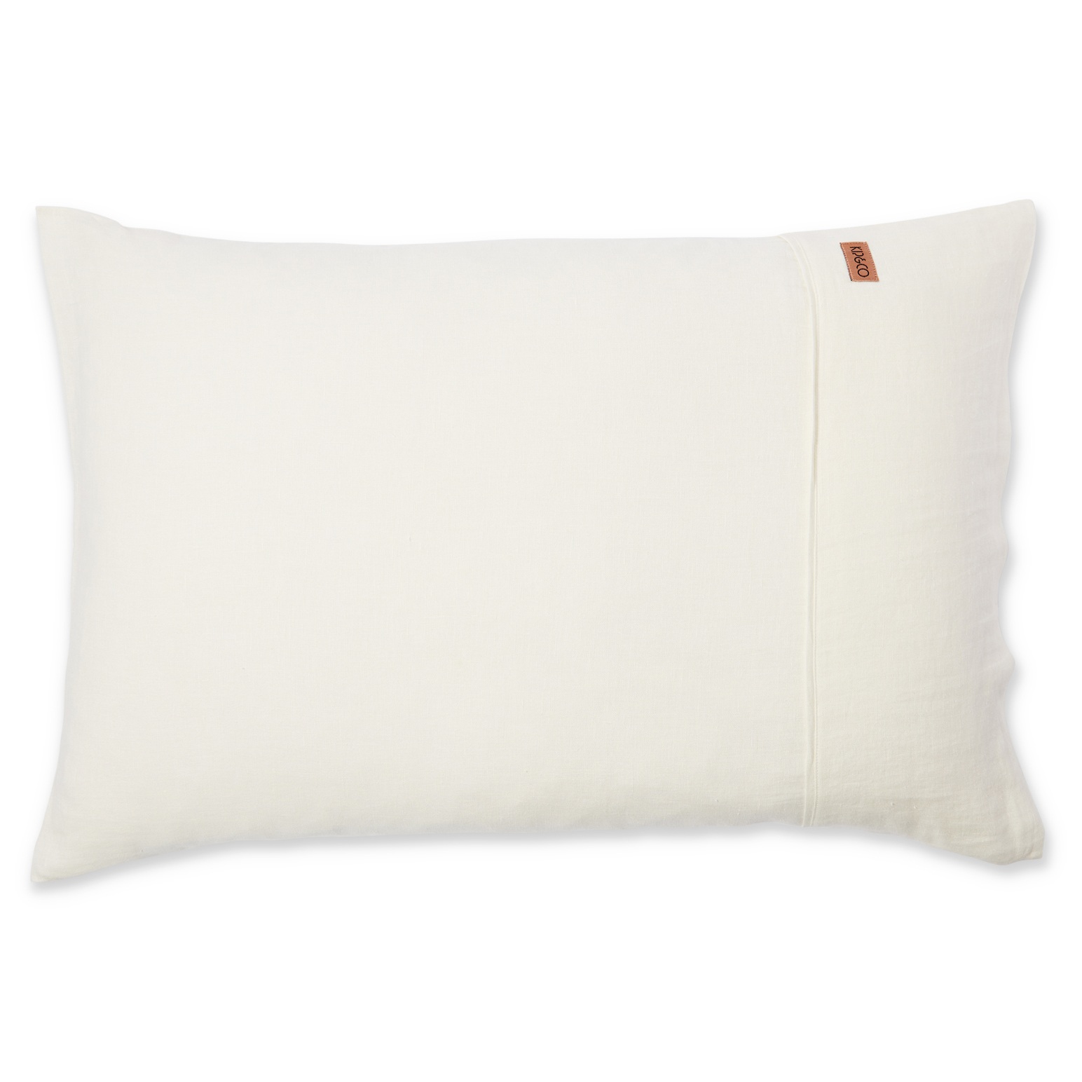Kip&Co Cloud Dancer Linen Pillowcases 2P Std Set